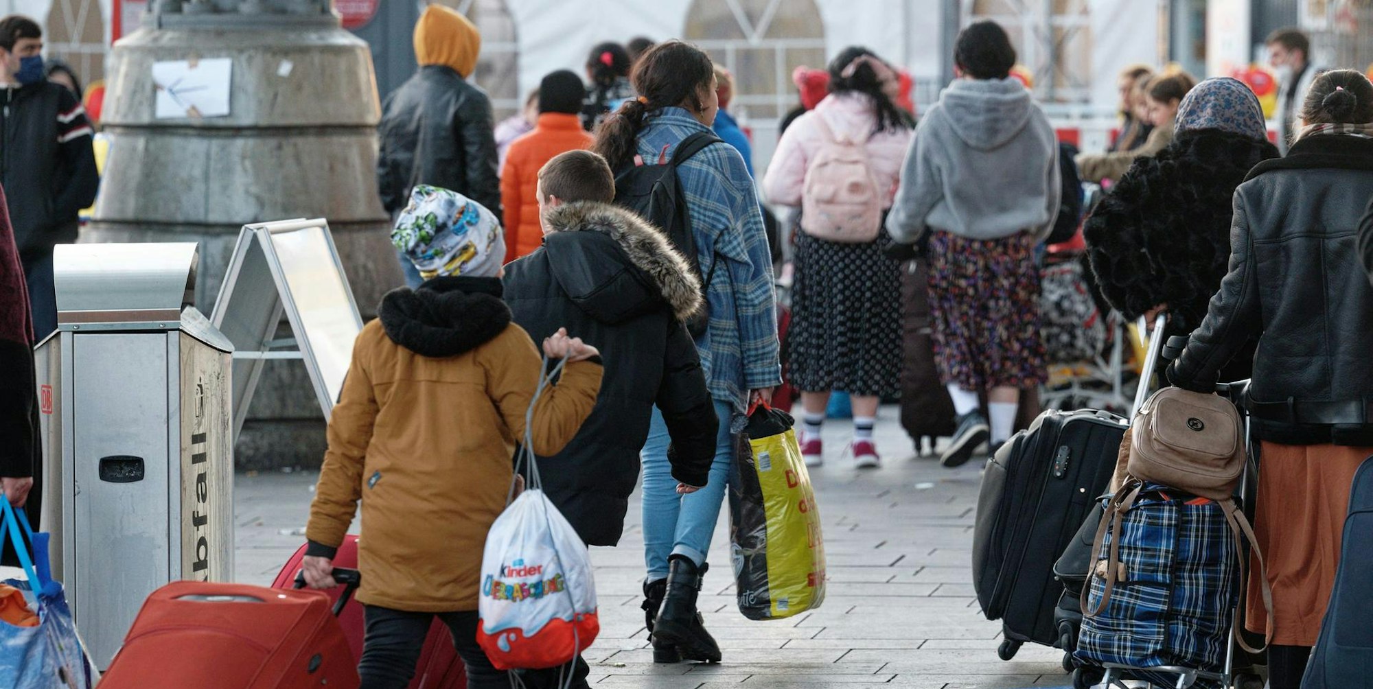 Geflüchtete Ukraine dpa Köln