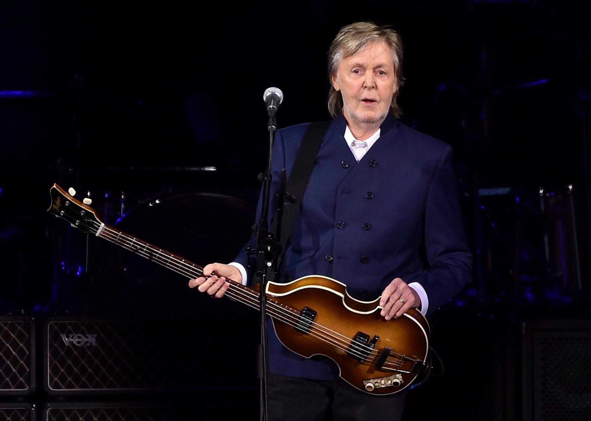 Paul McCartney auf der Bühne