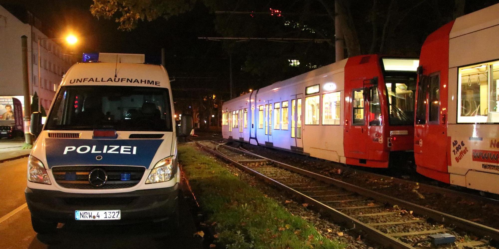 KVB-Unfall Linie 13