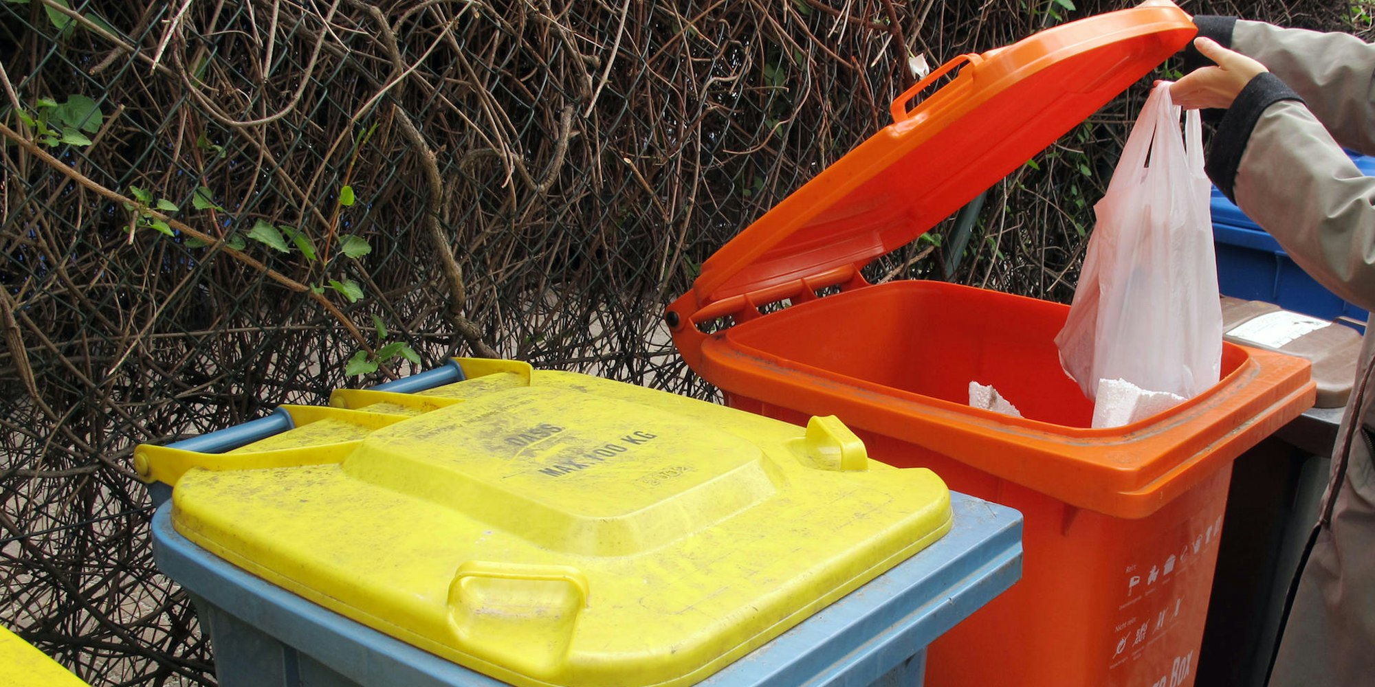 Mülltonne Symbolbild