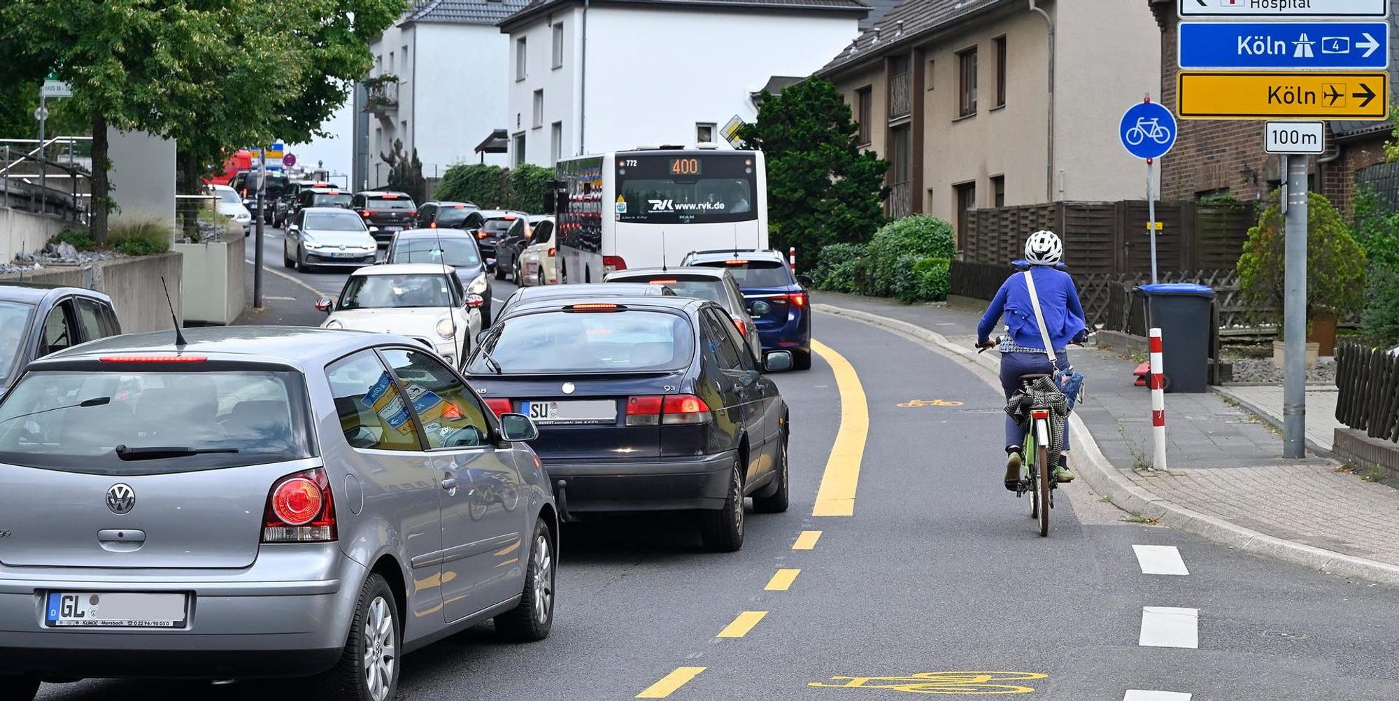 Radfahrer Buddestraße 270821