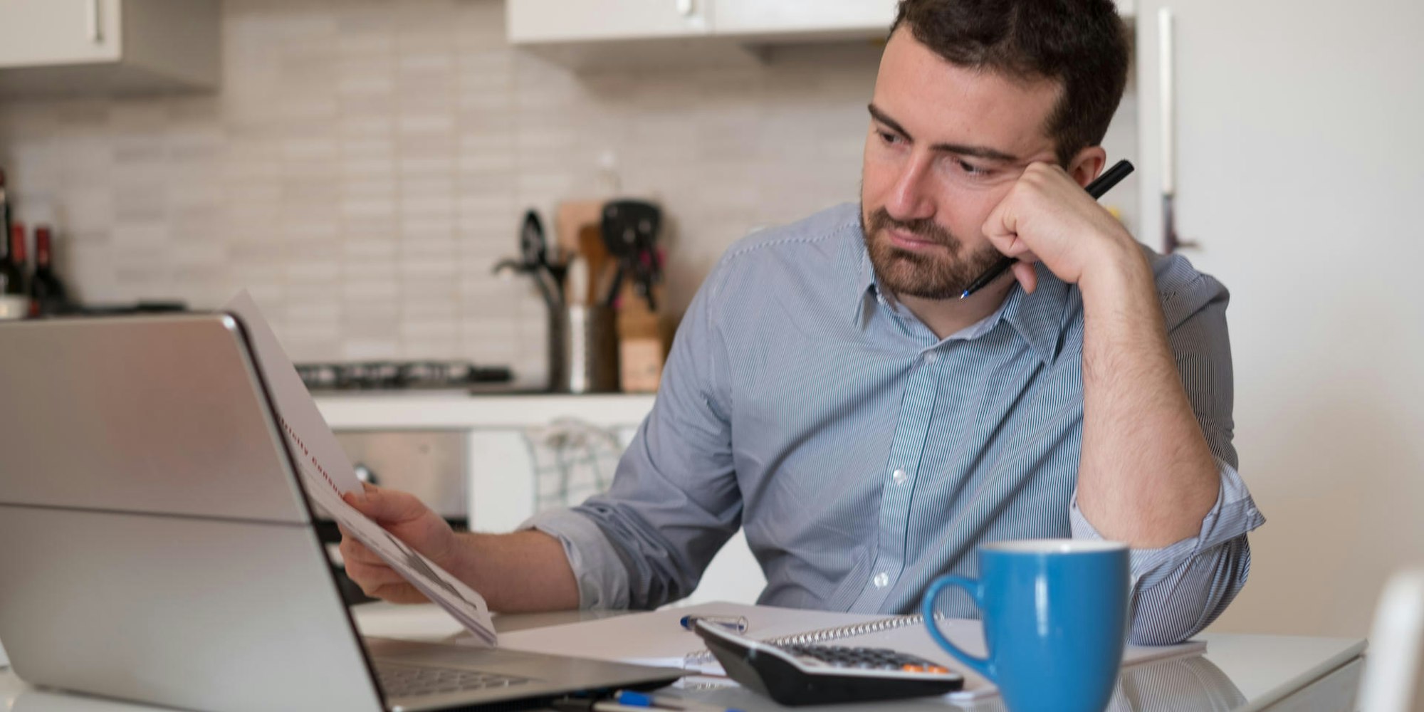 Frustrierter Bewerber