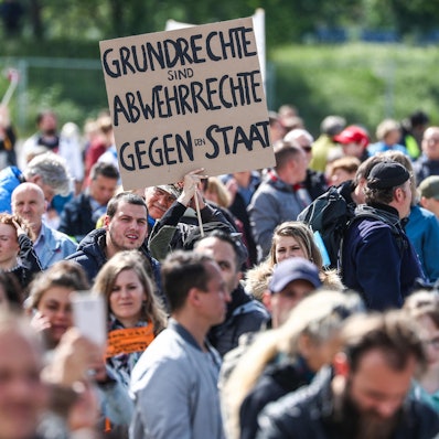 Querdenken Stuttgart 2.5.2020