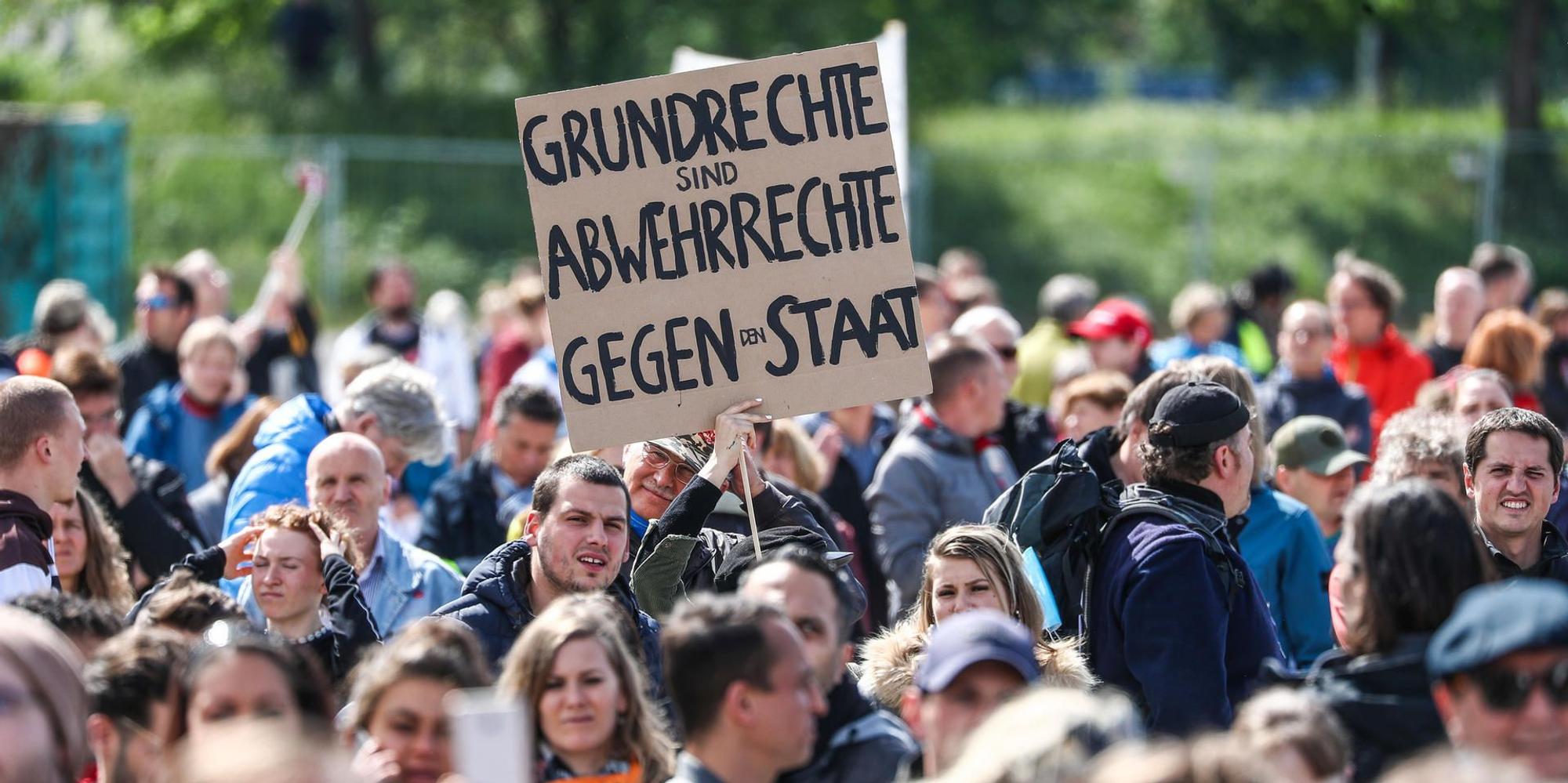 Querdenken Stuttgart 2.5.2020