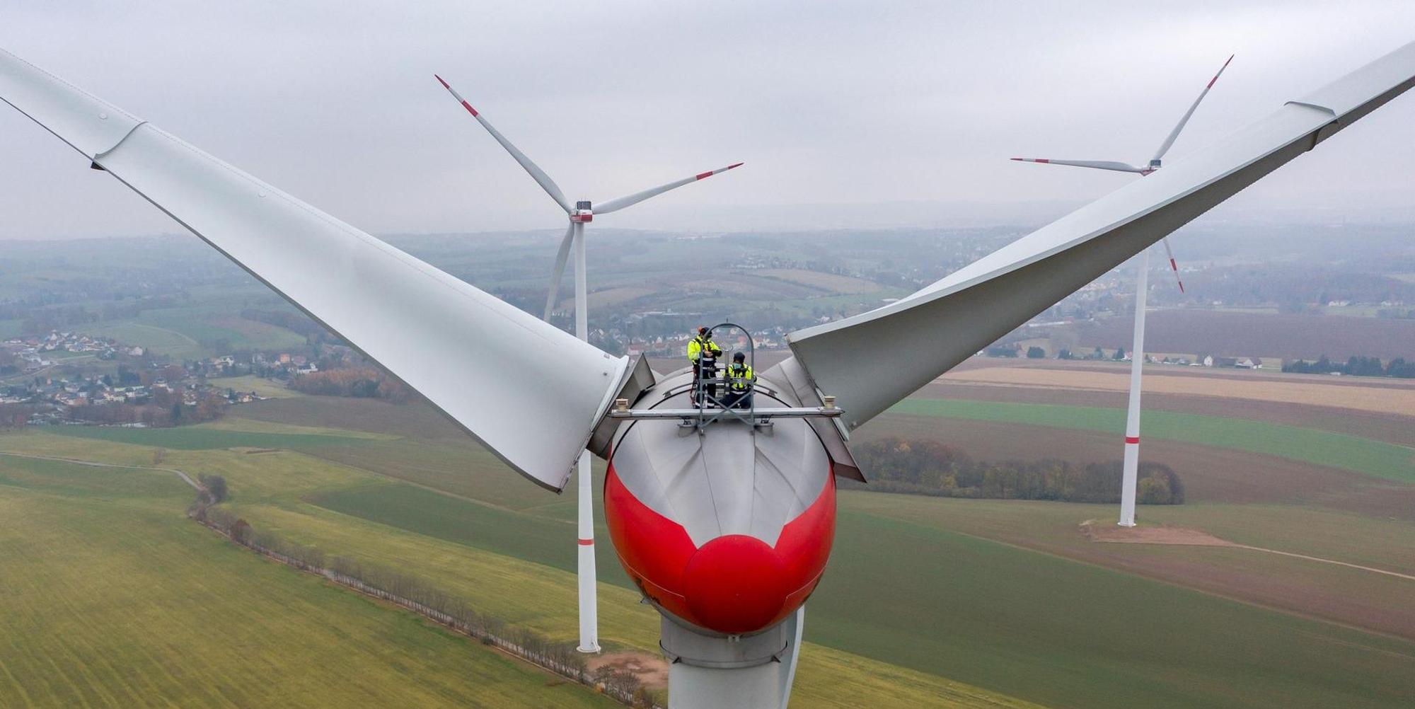 Windkraftrad