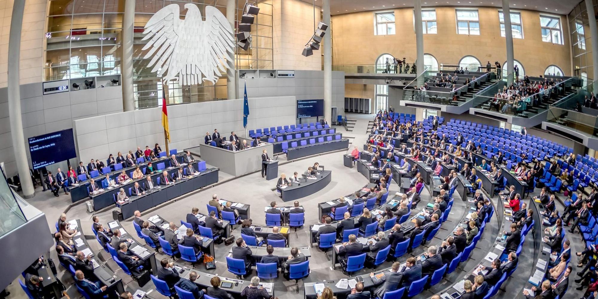 Plenarsaal Bundestag