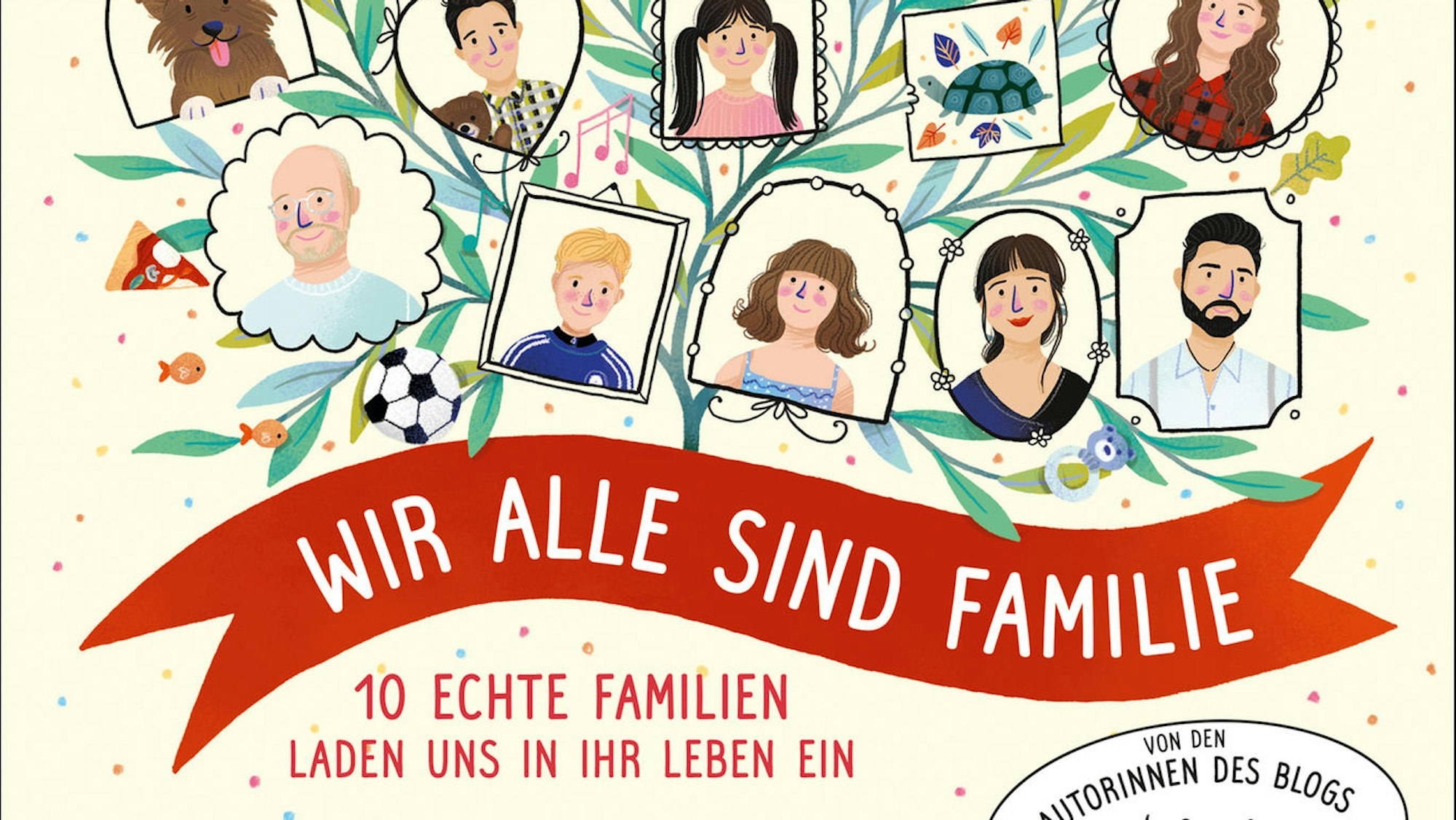 Buchcover "Wir alle sind Familie"