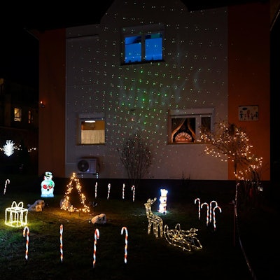 Weihnachtsbeleuchtung Haas Rösrath-Forsbach 2020 Luhr