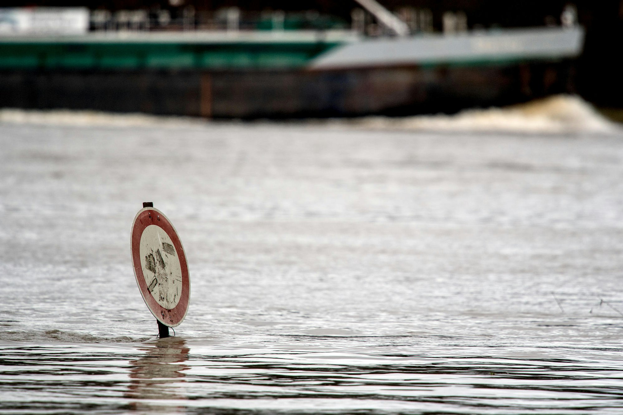 Hochwasser Köln 240118