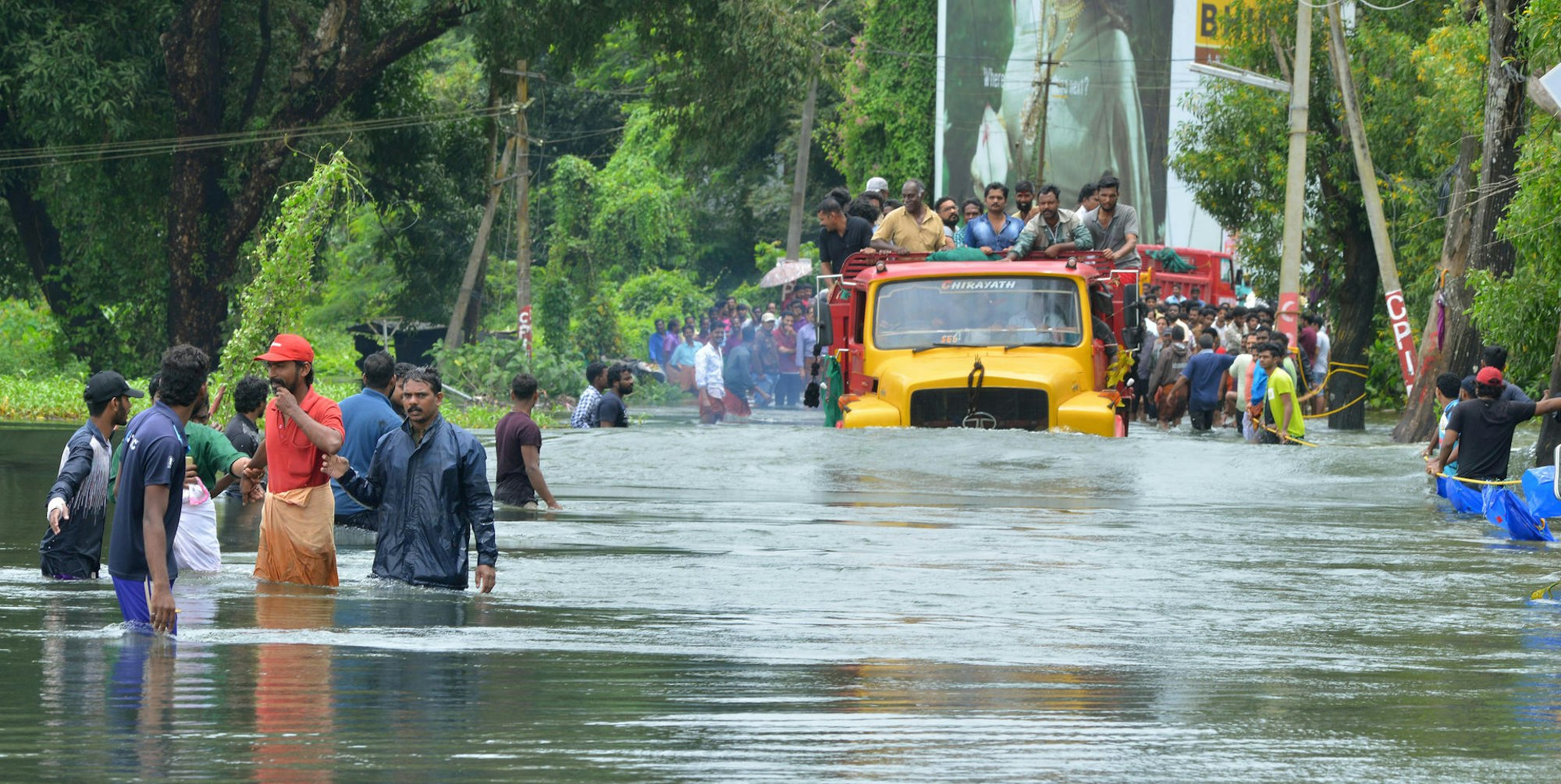 Flut in Indien