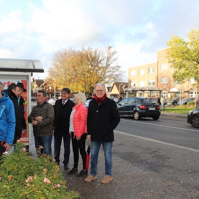 Bergheim-Niederaußem Bushaltestelle