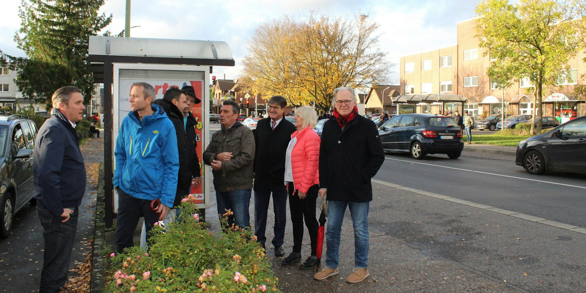 Bergheim-Niederaußem Bushaltestelle