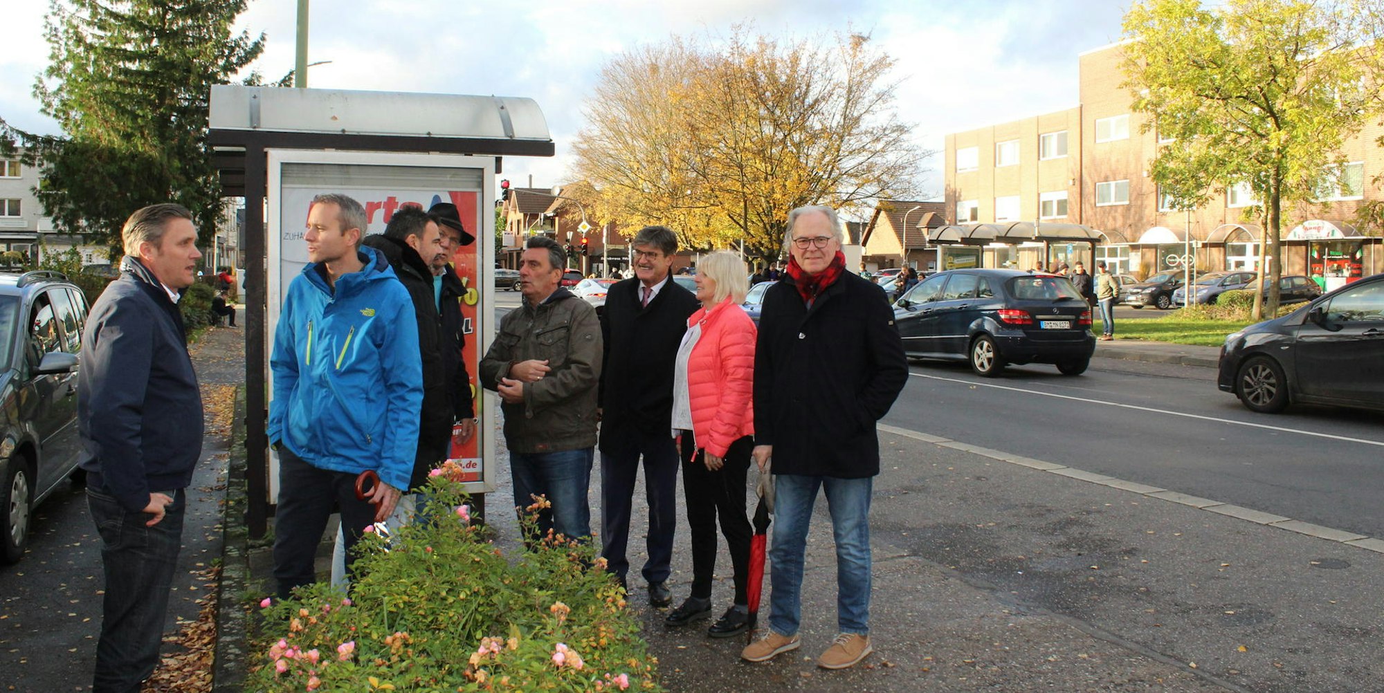 Bergheim-Niederaußem Bushaltestelle