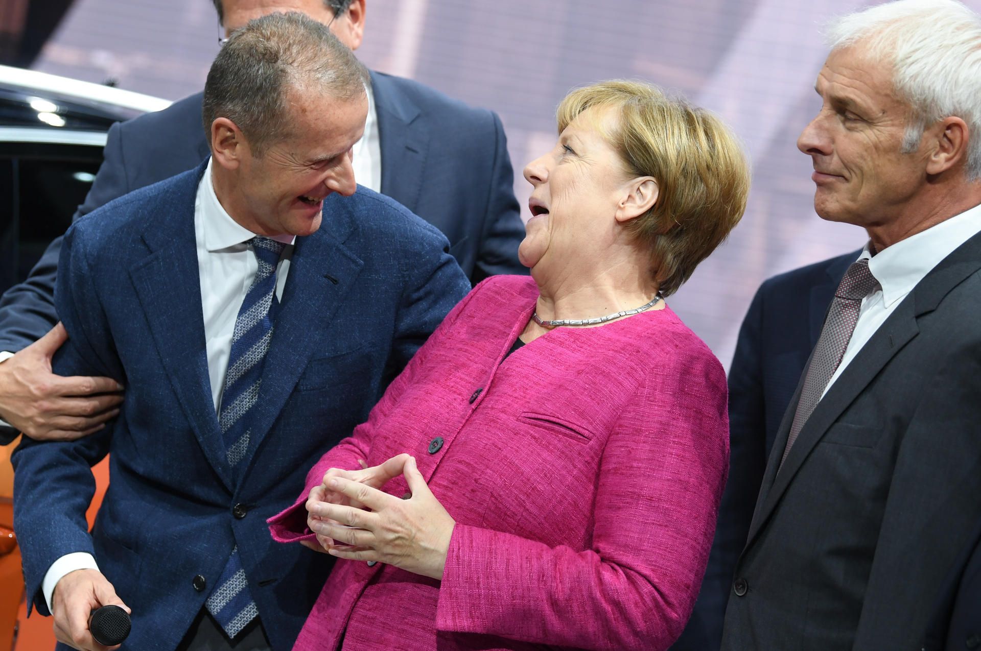 Merkel und Diess