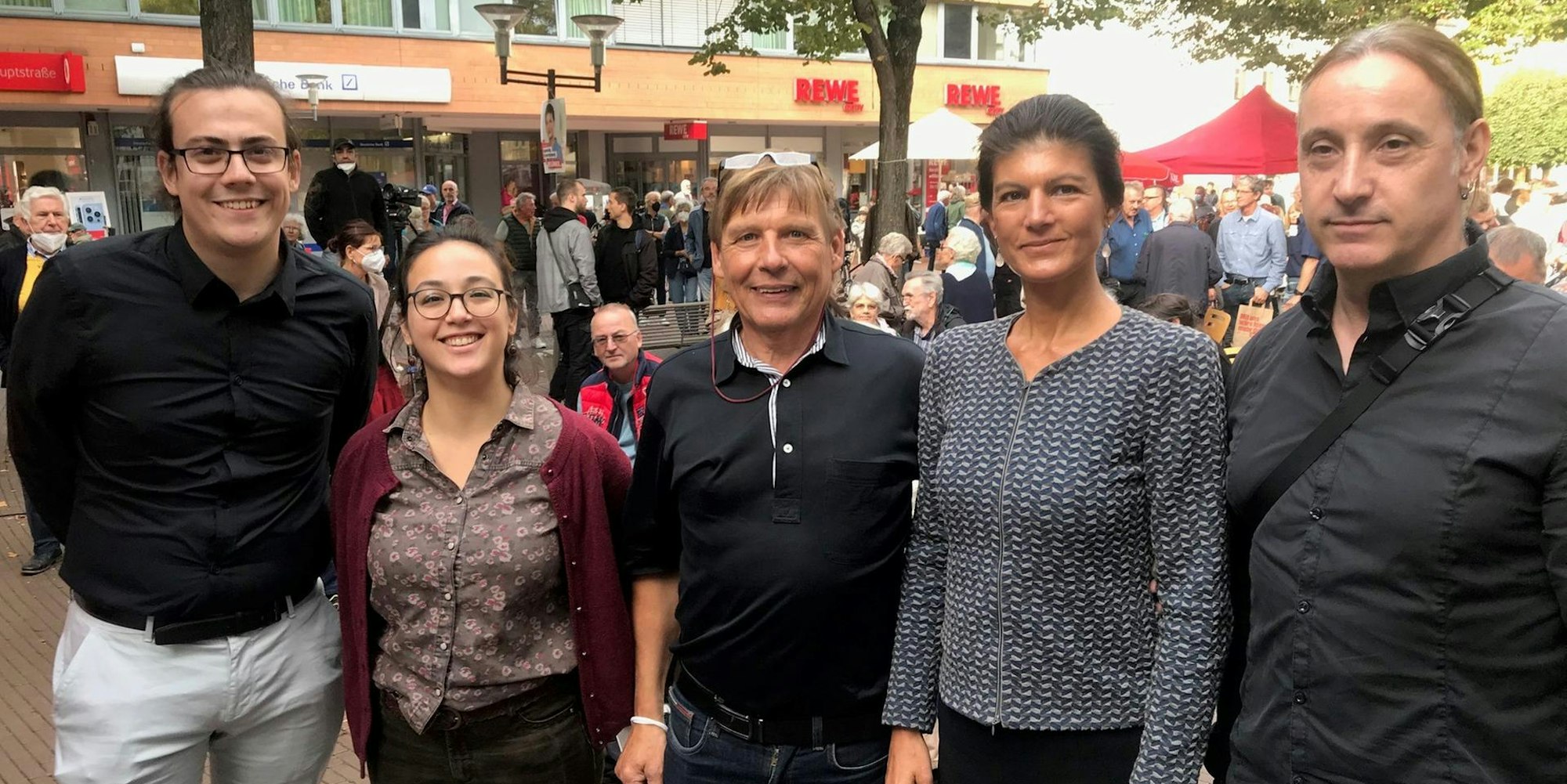 Wagenknecht Besuch Frechen