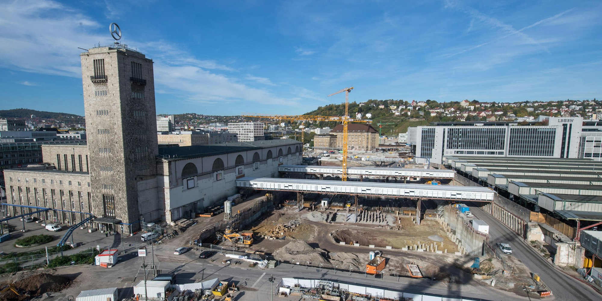 Stuttgart 21 Baustelle