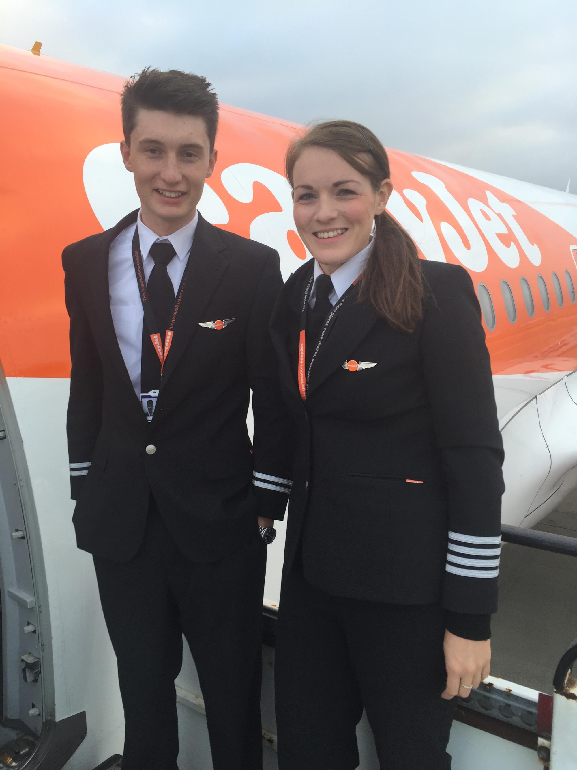 Kate McWilliams and Luke Elsworth