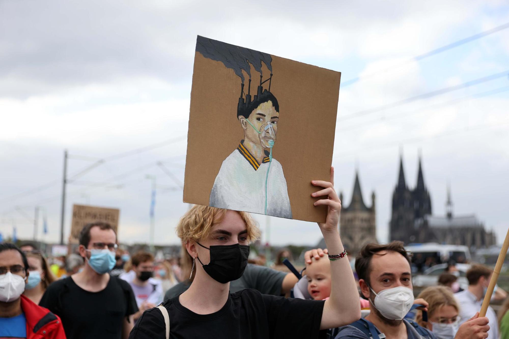FFF demo in Köln 1
