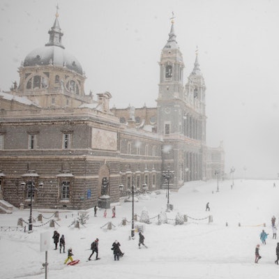 Madrid Schnee 2