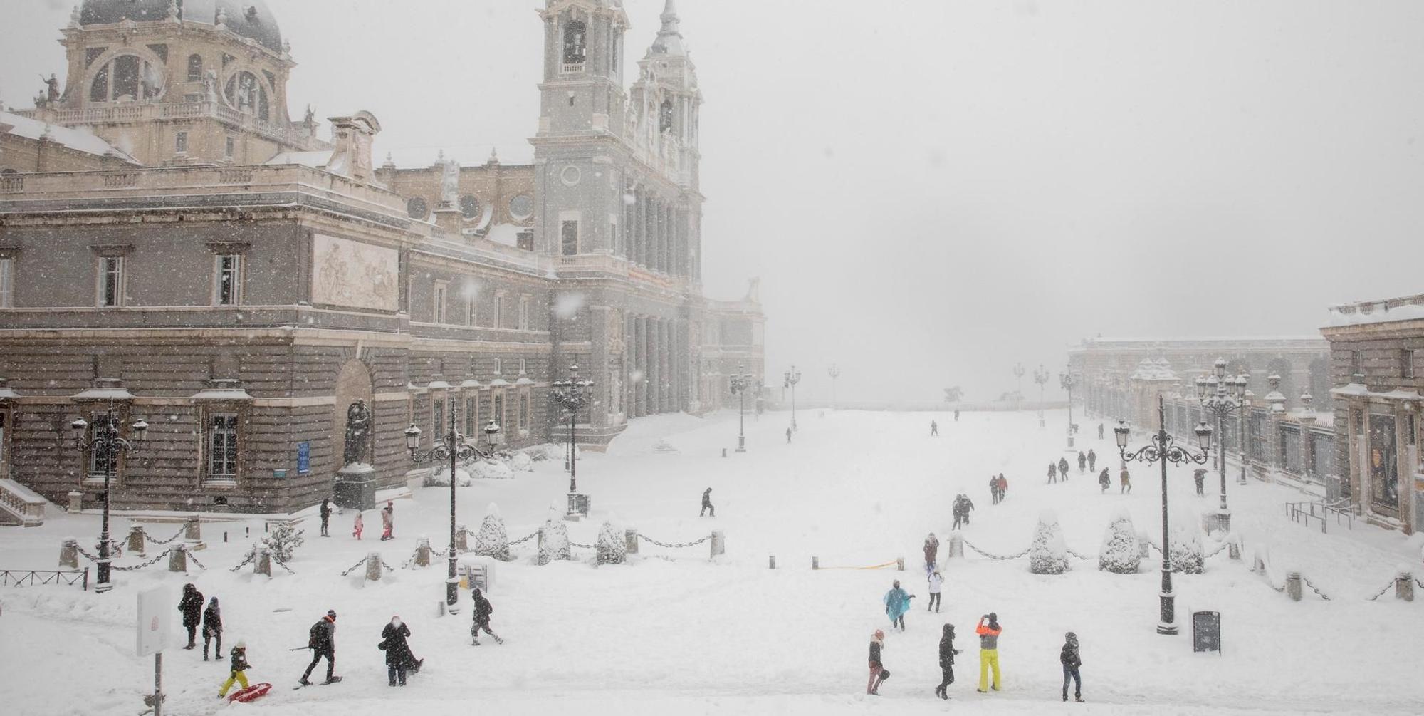 Madrid Schnee 2