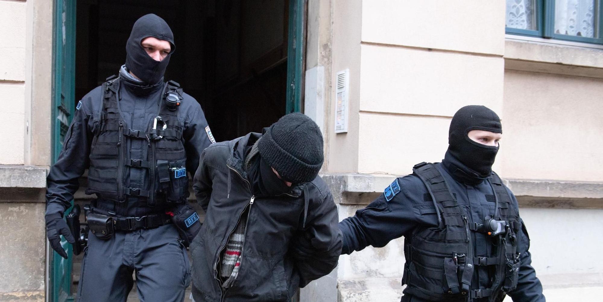 Razzia Dresden politische Straft