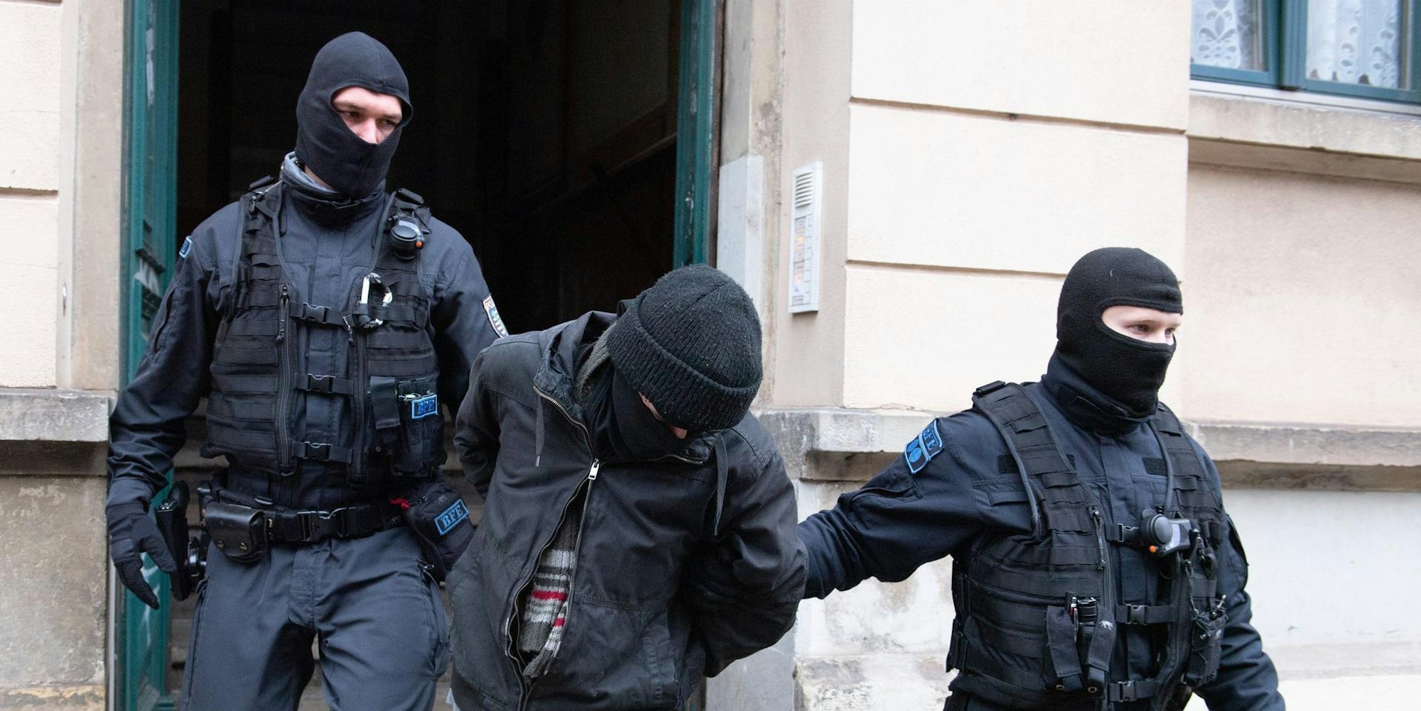 Razzia Dresden politische Straft