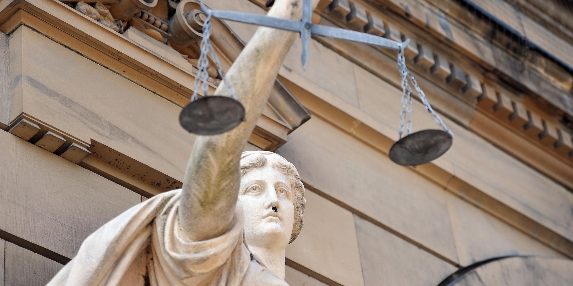 Statue der Justitia