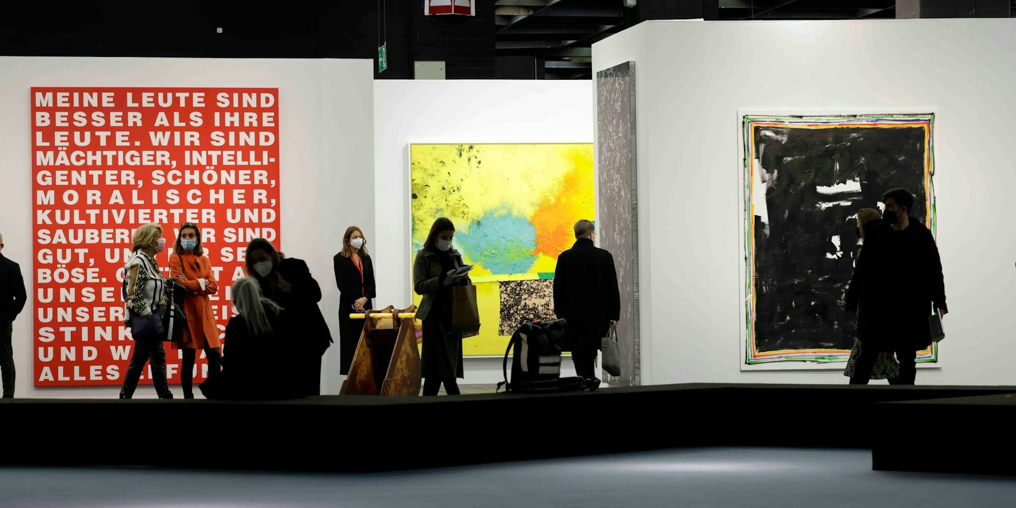 Artcologne Kunstmesse Zuschauer