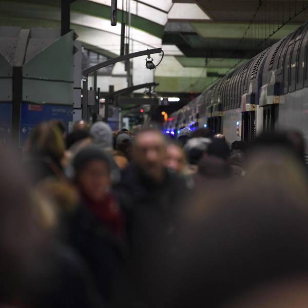 Paris Gare du Nord Streik
