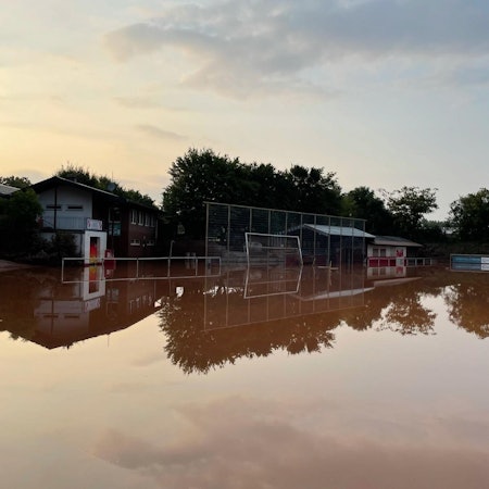 Sportplatz RW Ahrem Flut