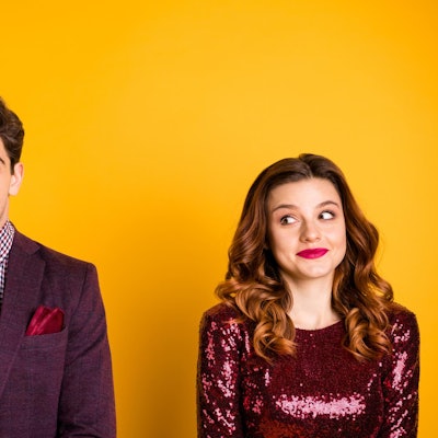 Paar beim ersten Date