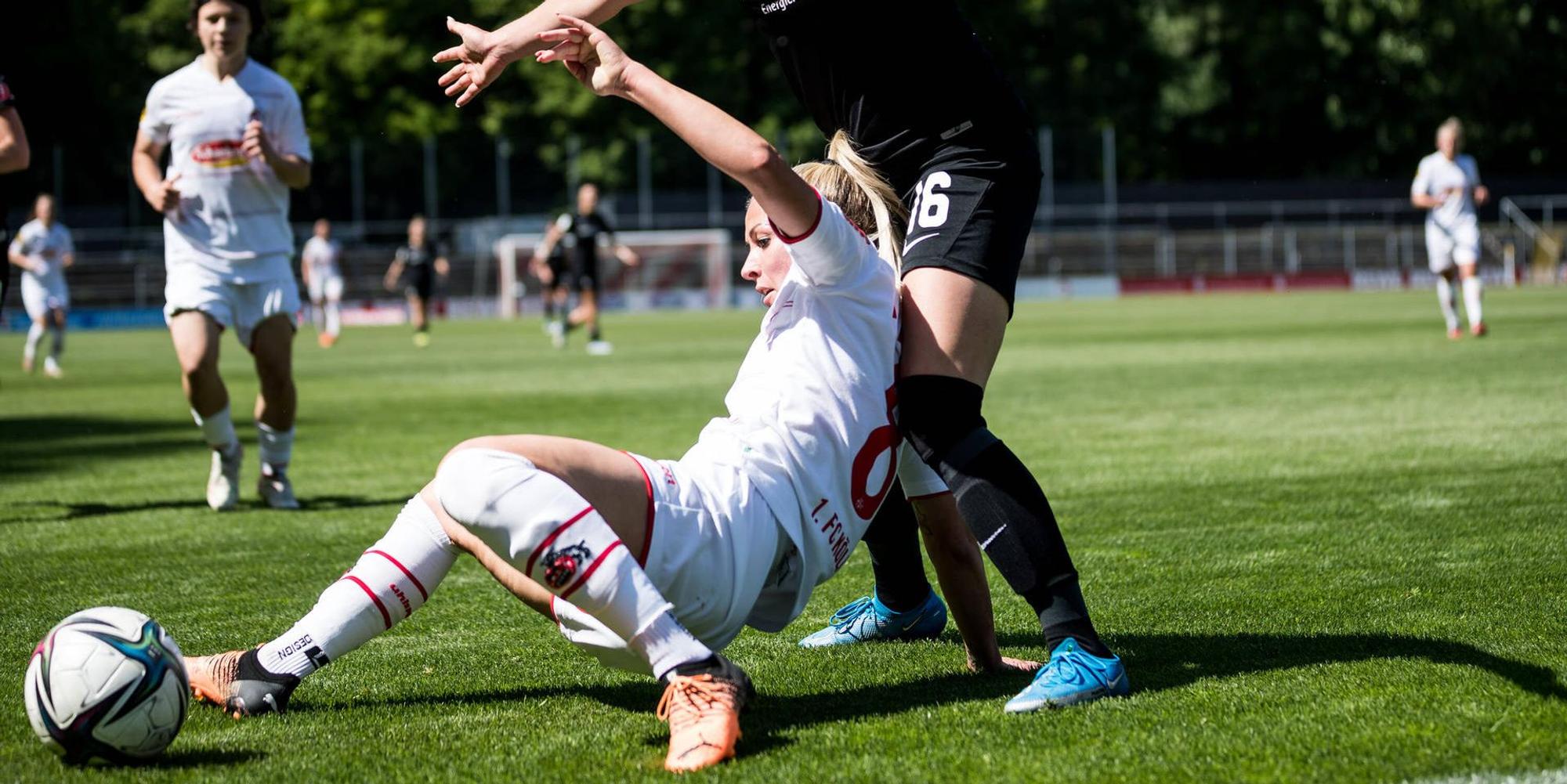 Mandy Islacker gegen Freiburg
