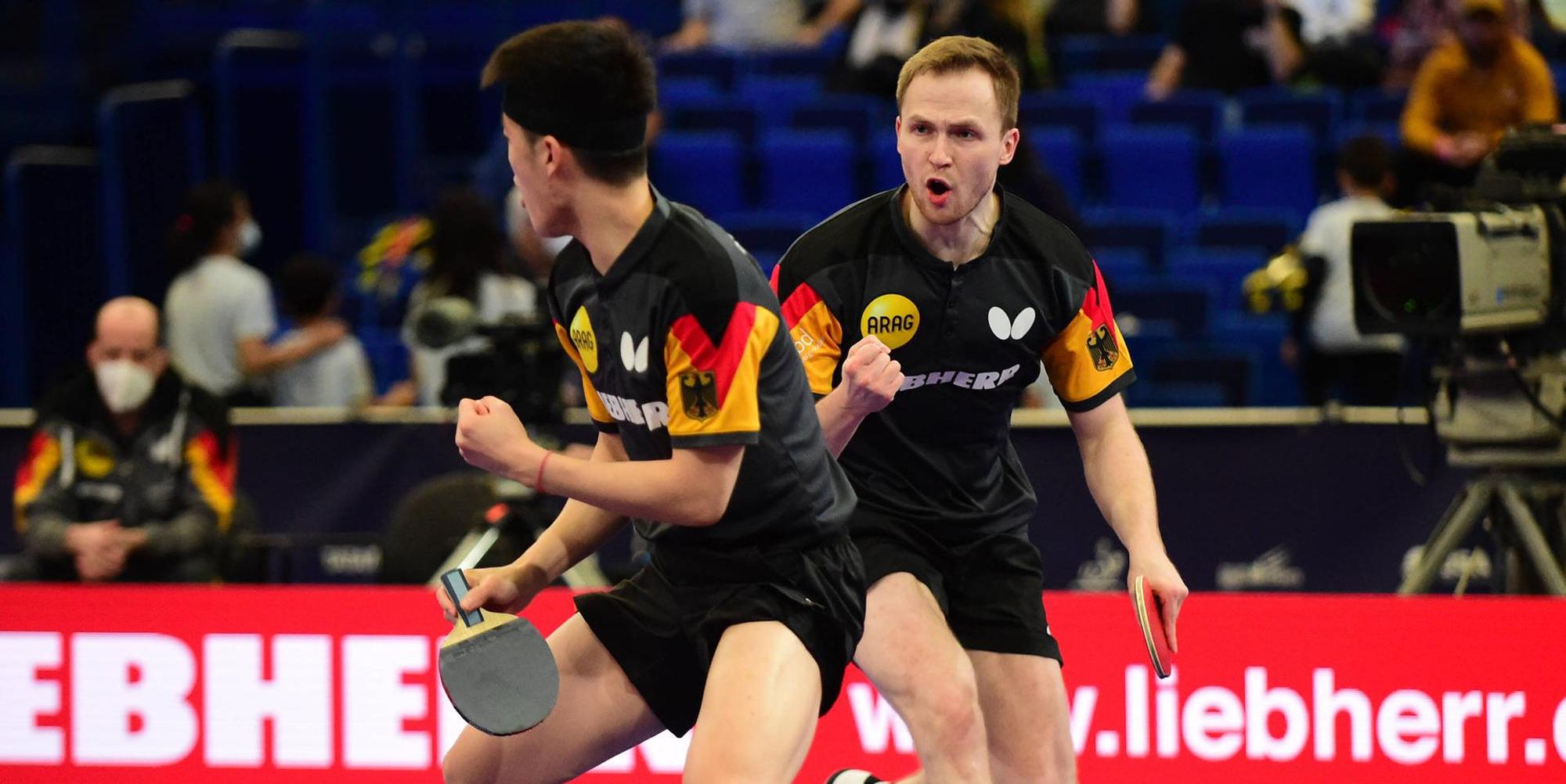 Benedikt Duda und Dang Qiu