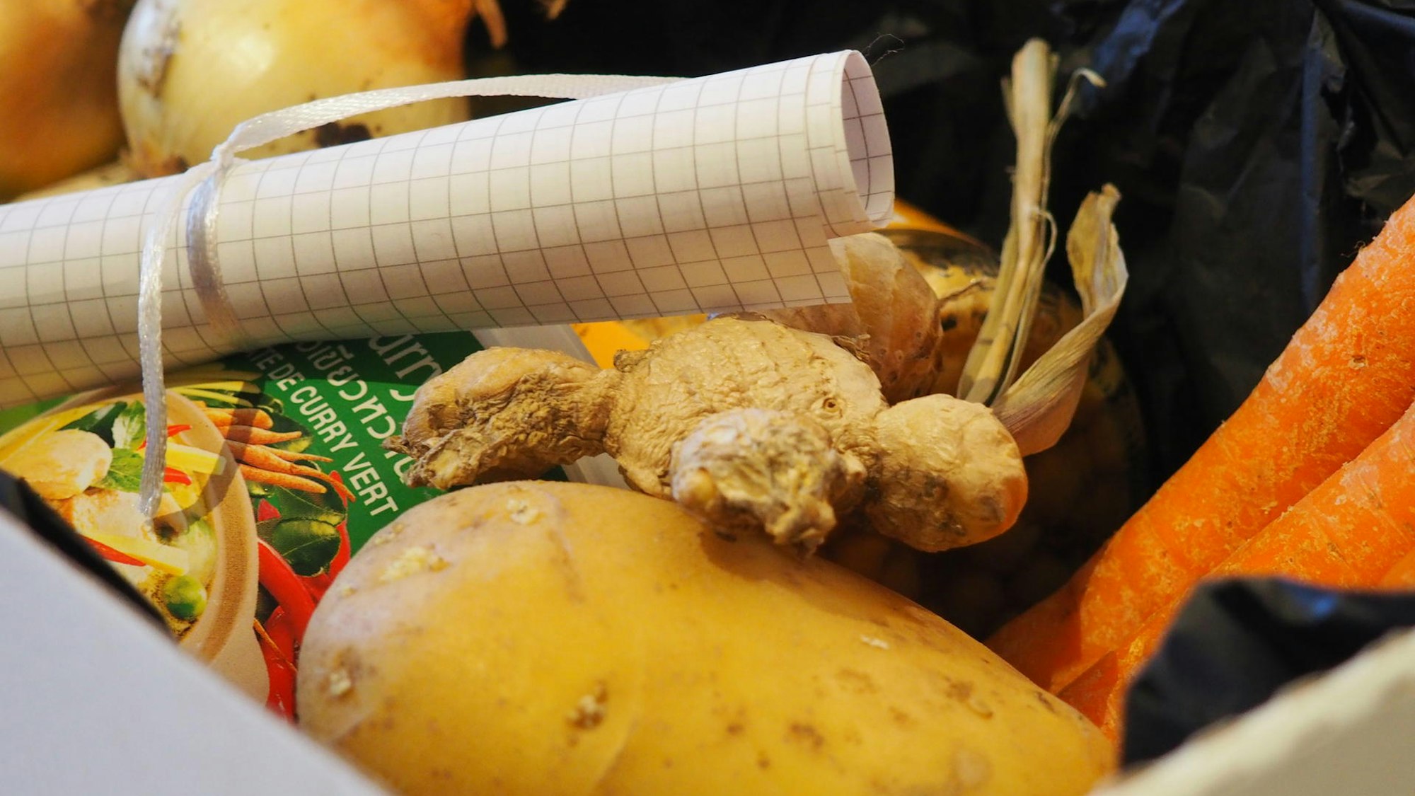 Das Lieblingsrezept mit samt Zutaten in einer Box