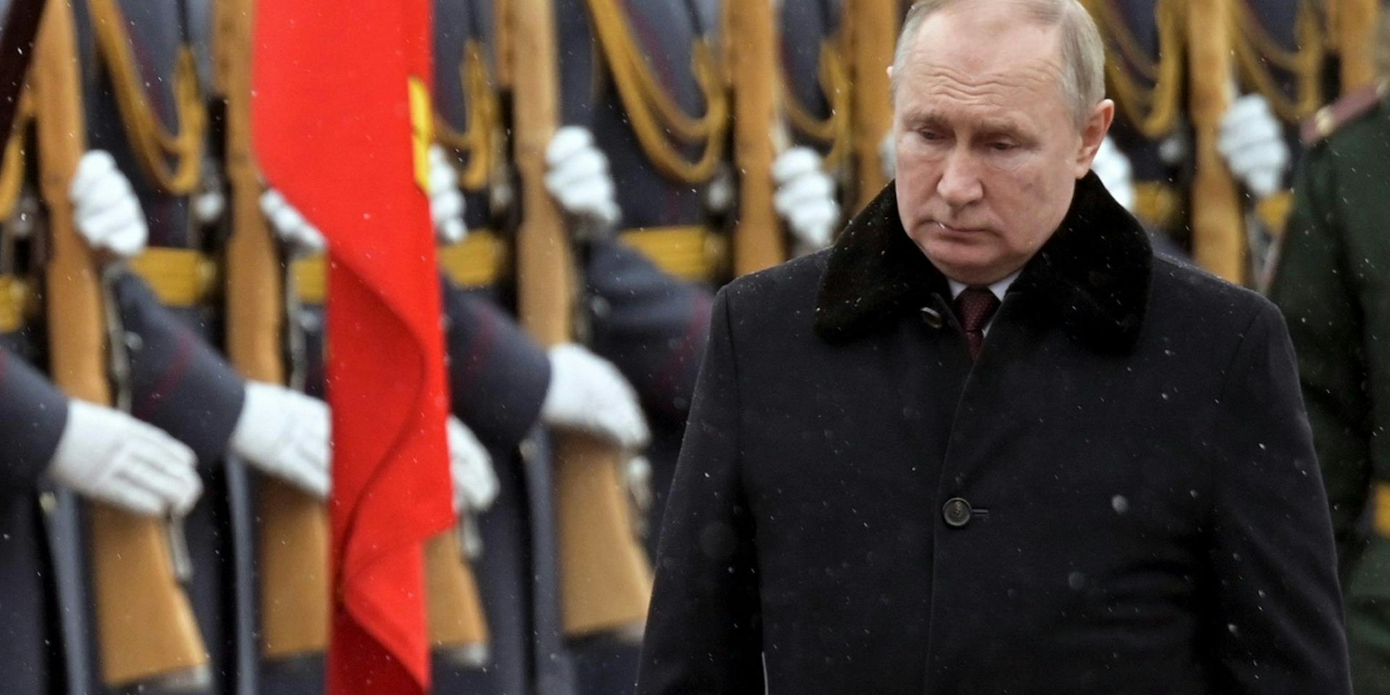 Putin vor Militär
