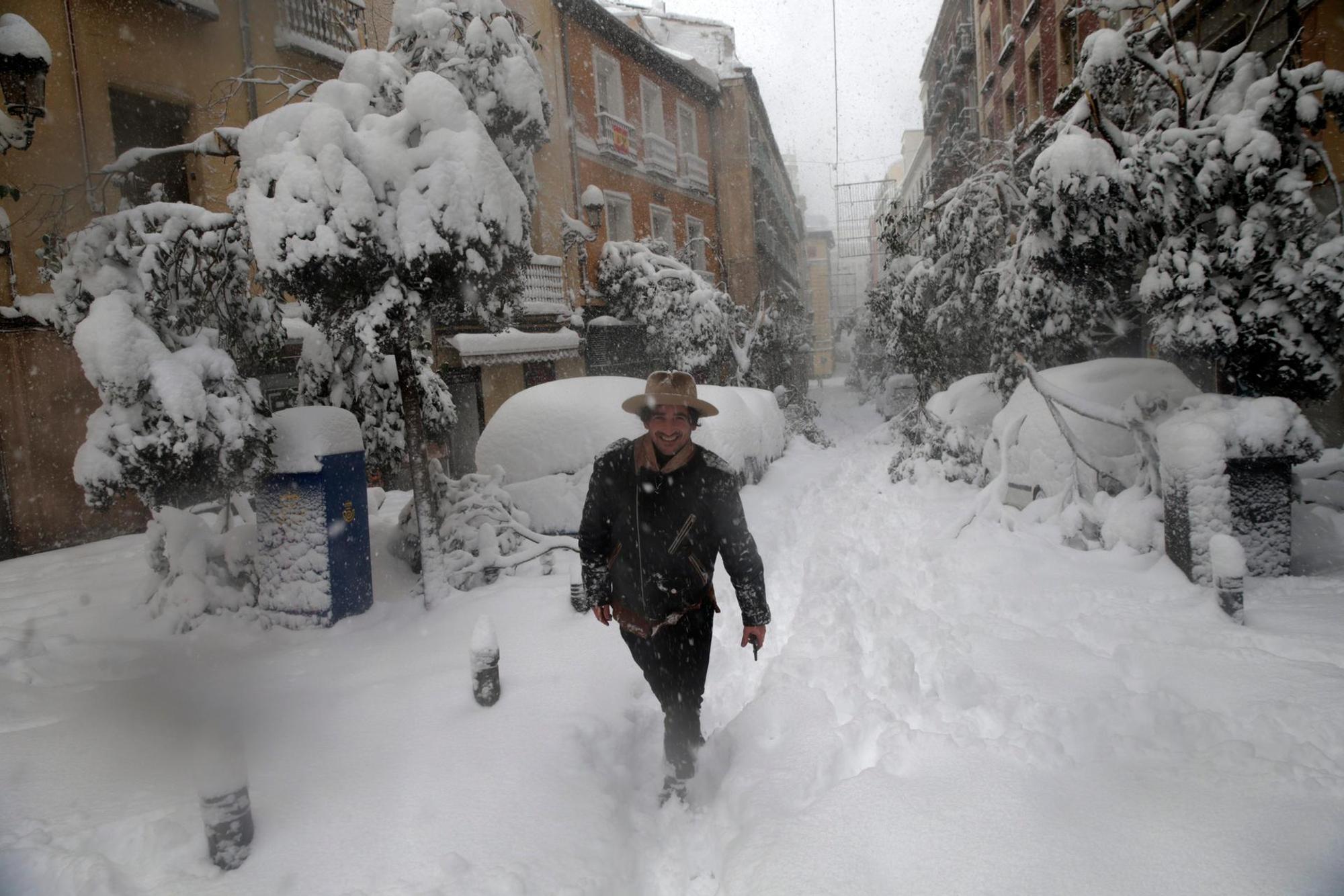 Madrid Schnee 3