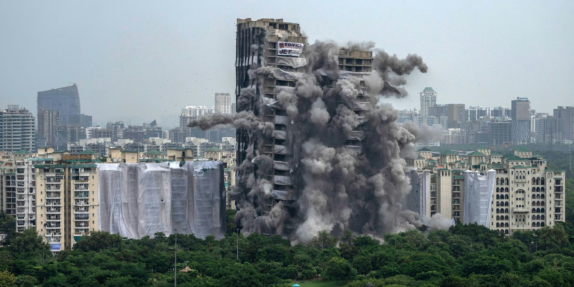 Sprengung Indien dpa 280822