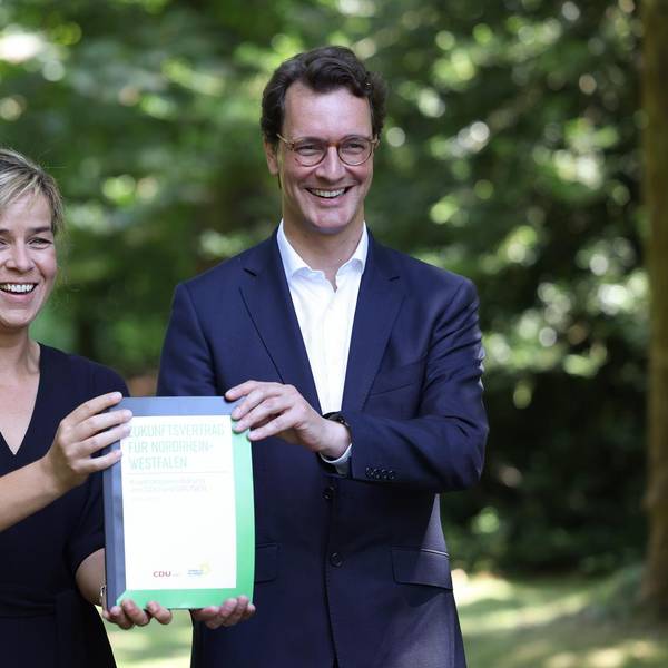 Neubaur Wüst Koalitionsvertrag 230622