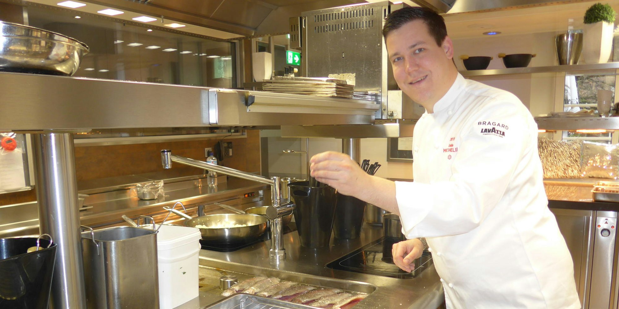 Thomas Gilles, Chefkoch des "Le Gourmet" im Clostermanns Hof.