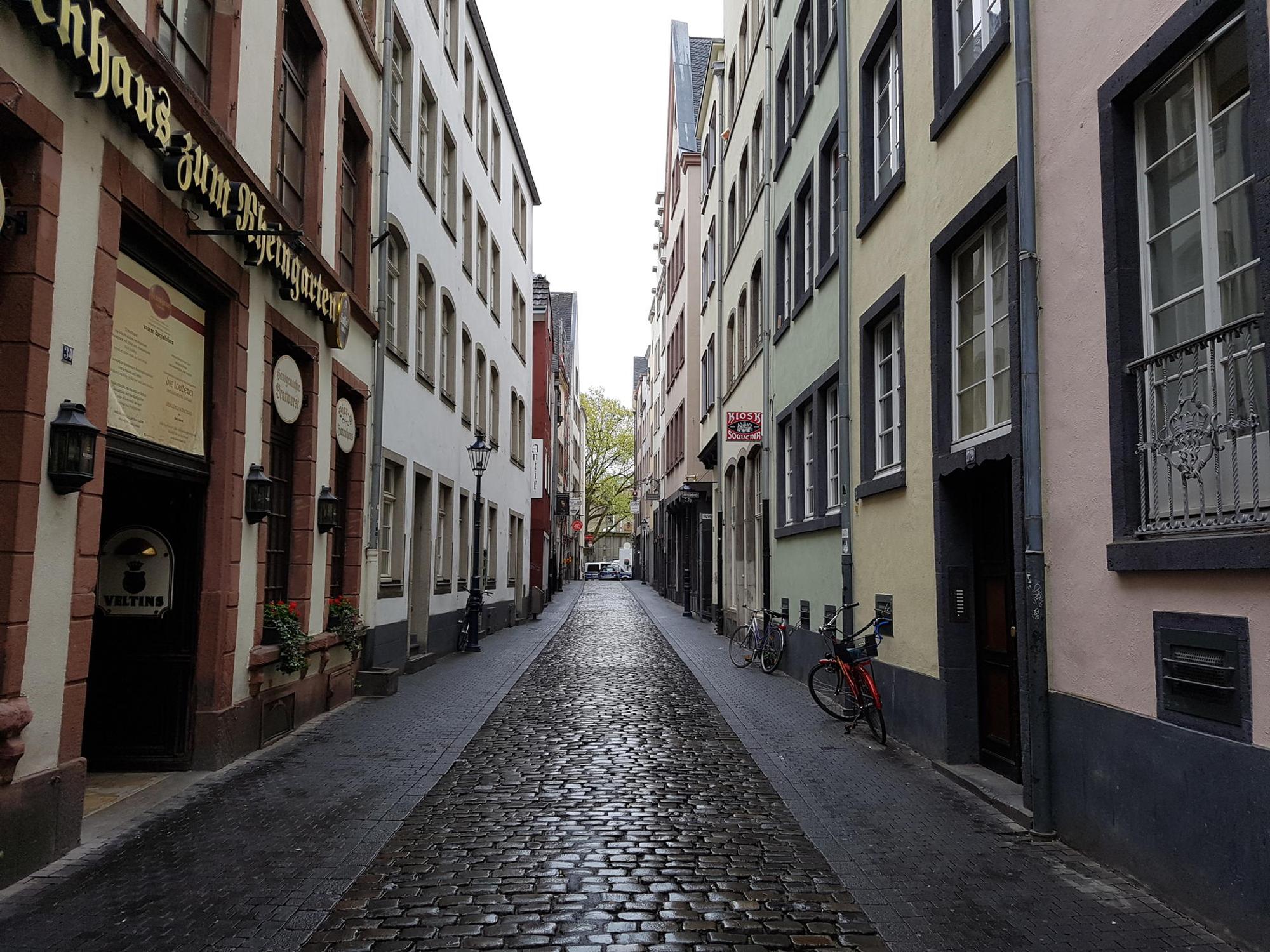 Leere Altstadt