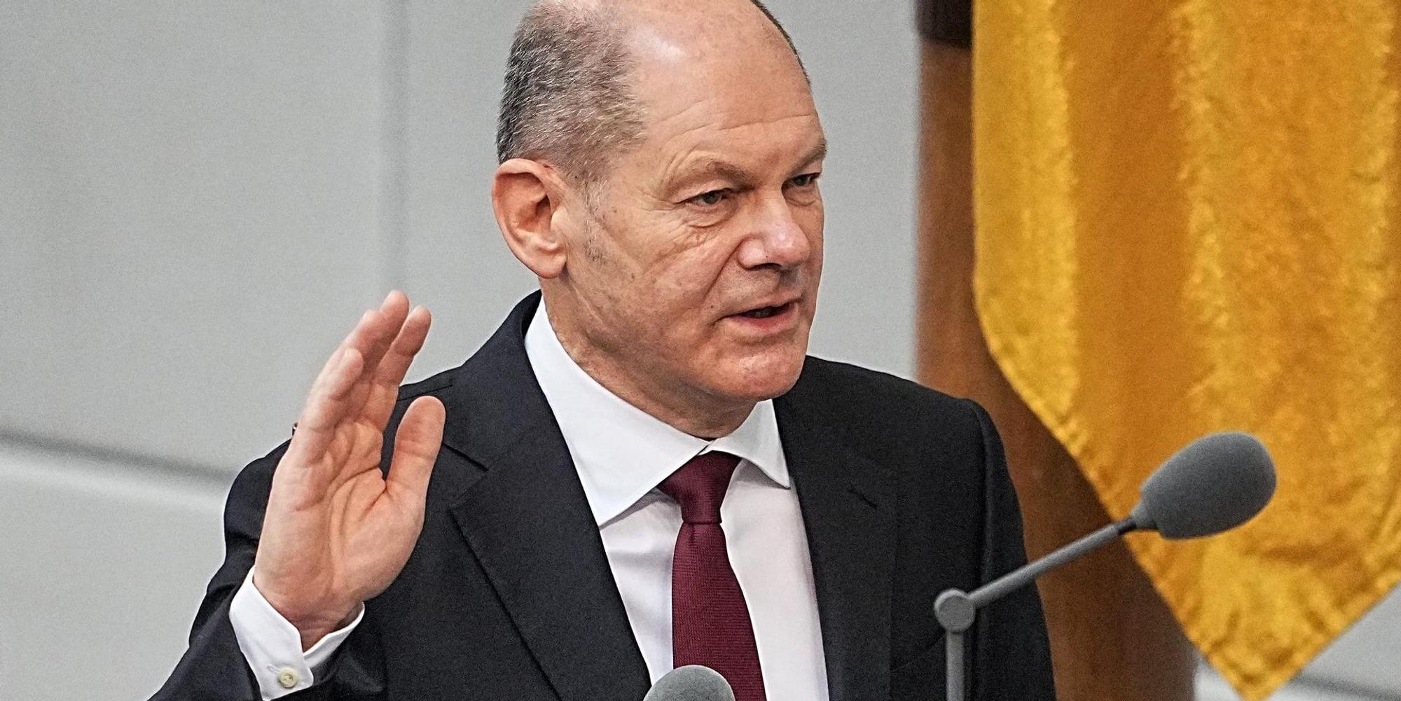 Scholz Amtseid