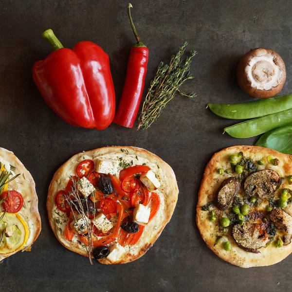 bunte pizzen