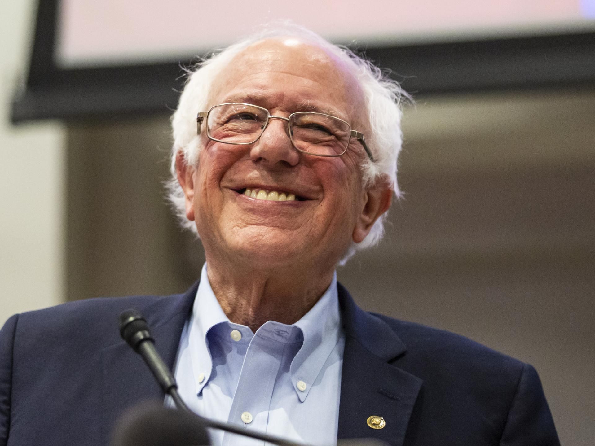Bernie Sanders geht es nach drei Tagen in der Klinik schon besser.