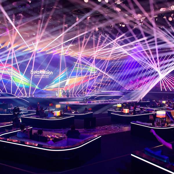 Lichtshow zum ESC