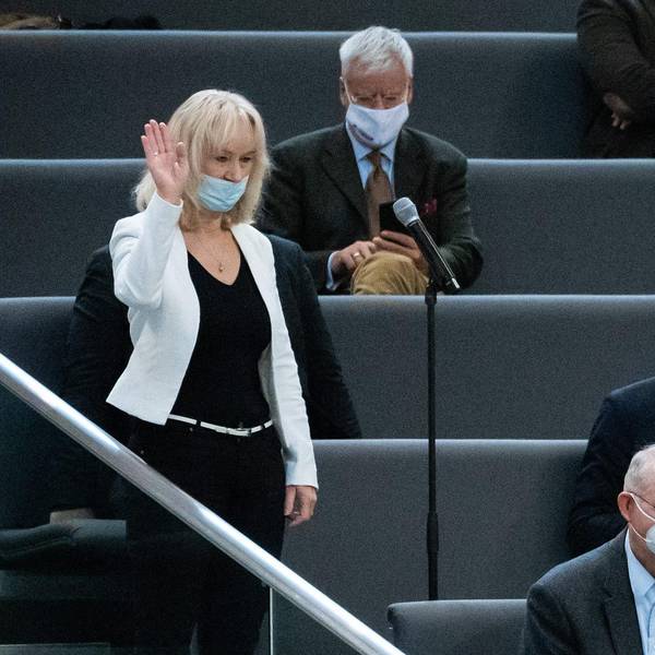 AfD Bundestag Tribüne