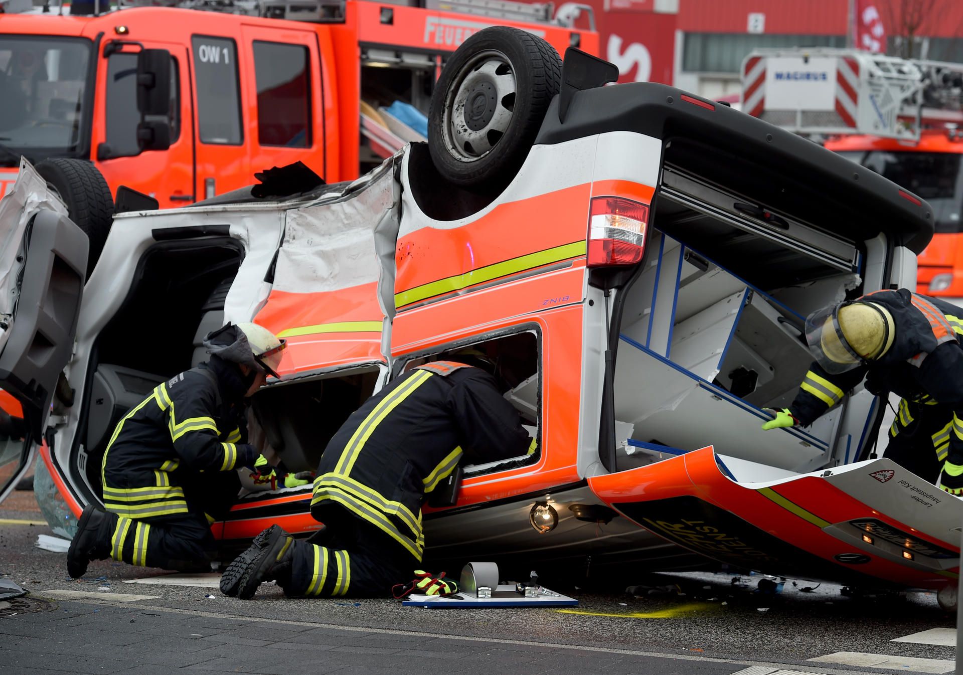 Krankenwagen Unfall