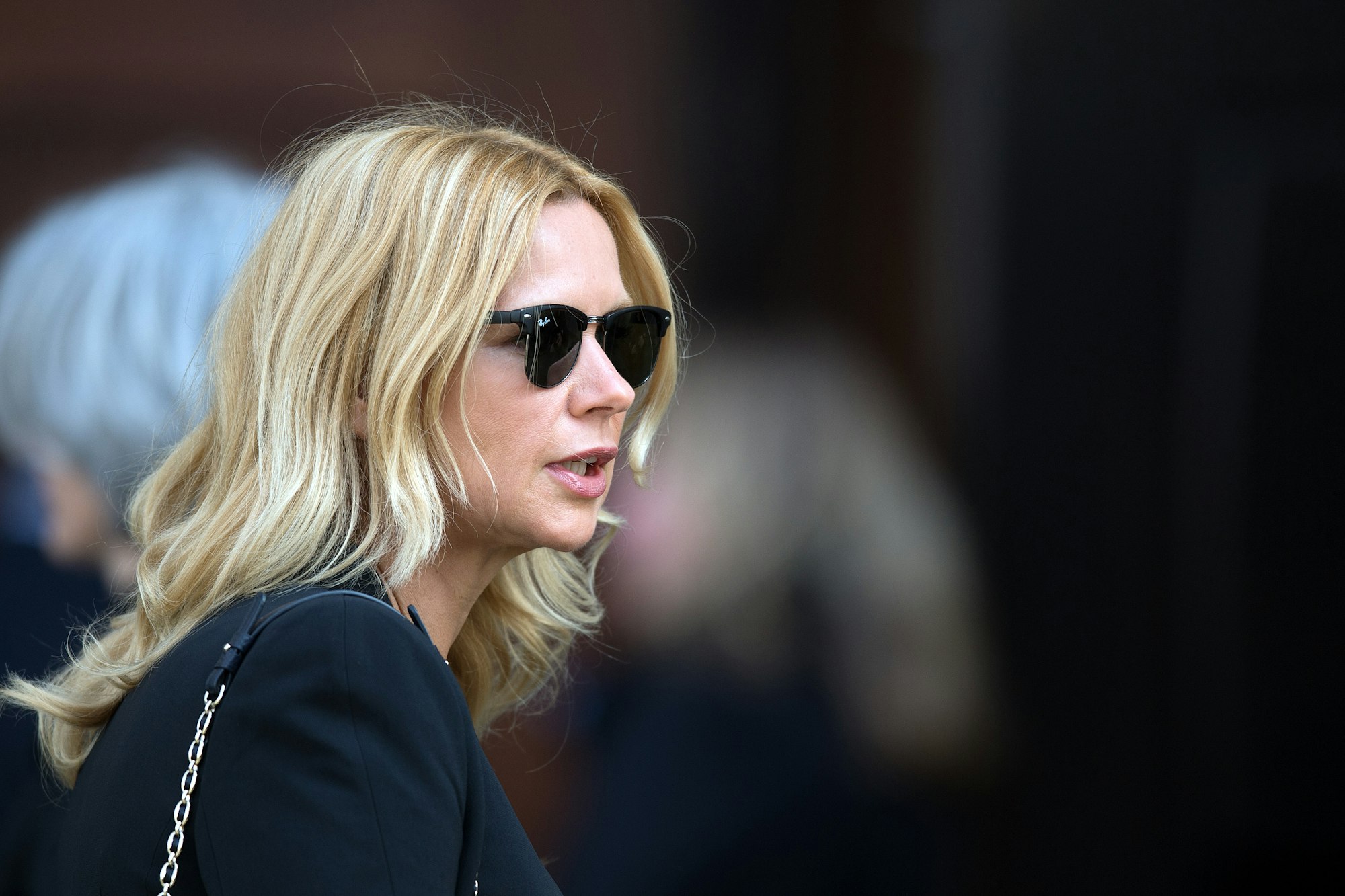 Westerwelle Trauerfeier Veronica Ferres