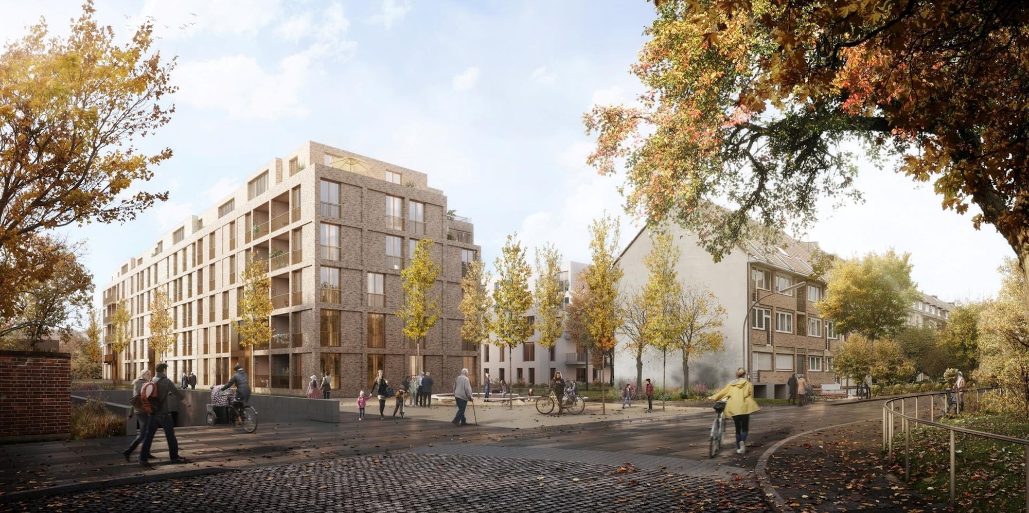 Alsdorfer Straße Visualsierung