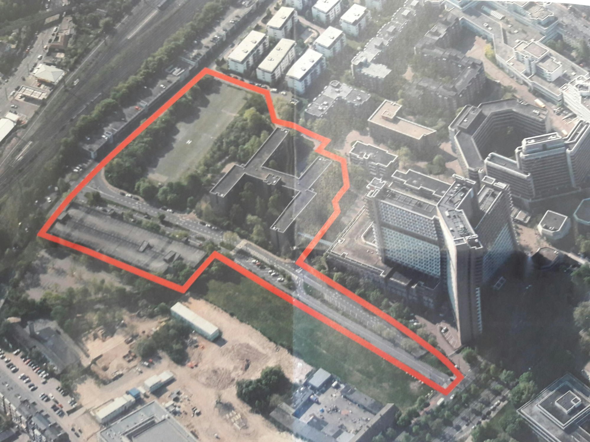 Grundstück Neubau Justizzentrum