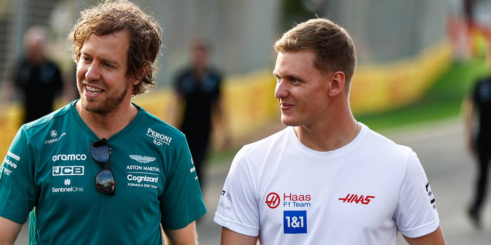 Vettel und Schumacher